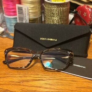 Dolce & Gabbana Tortoiseshell Eyeglasse Frames DG5025